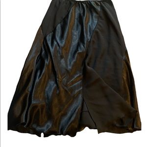 Black Midi Skirt